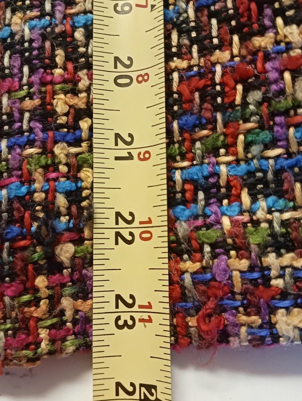 Vintage Coldwater Creek Multi-Colored Women's Tweed Blazer Size 6 - Picture 12 of 12